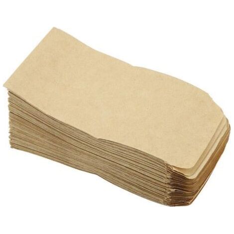 Sacs de Stockage de Graines, 100pcs Sacs en Papier Kraft Cors Emballage Sac de Stockage Style Enveloppe pour Graines de Riz de blé (Adhésif 6 11) (1/4)