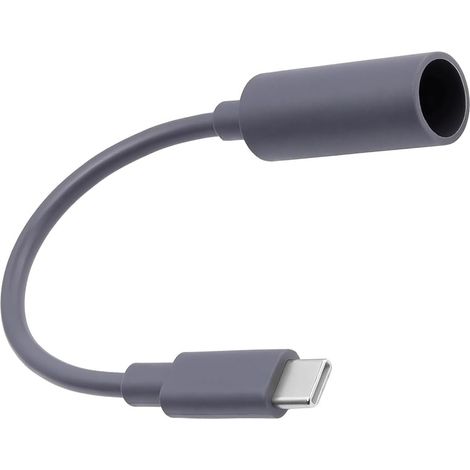 Câble adaptateur Mini USB-C vers CC - 16 AWG 18 cm - Étanche DC5521 femelle vers type C mâle - Cordon convertisseur 100 W compatible avec banque d'alimentation, chargeur de voiture (1/5)