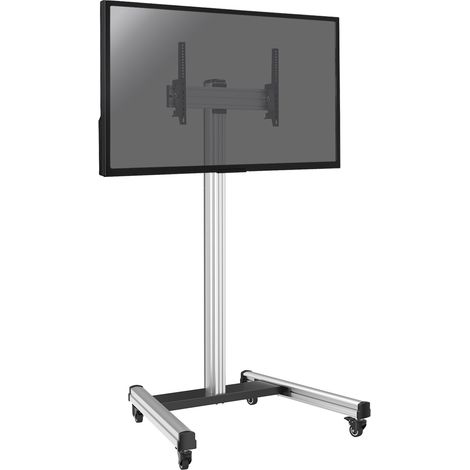 Support sur roulettes pour écran TV 32'' - 75'' - Hauteur 175cm - Inclinable (1/3)