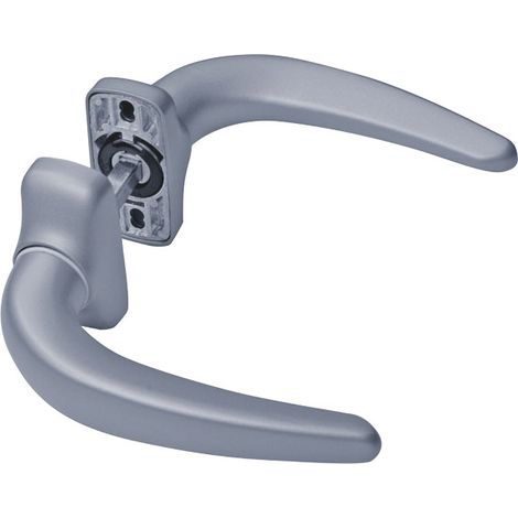 Béquille double horus - Finition : Argent - FAPIM
