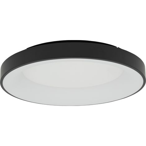 Plafoniera LED tonda Ø60 60W 3000K nero Nowodvorski (1/4)