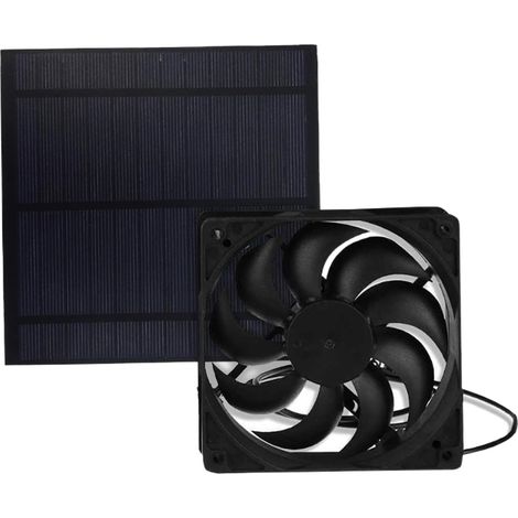 Ventilateur d'Extraction Solaire Pour Abri De Volailles (1/5)