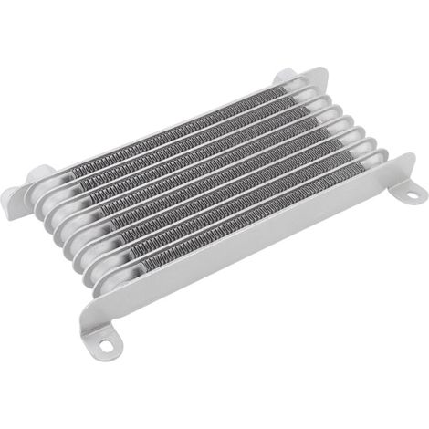 Radiatore di raffreddamento in alluminio per olio motore, per moto, moto da cross, ATV 50CC-250CC -Crezuo