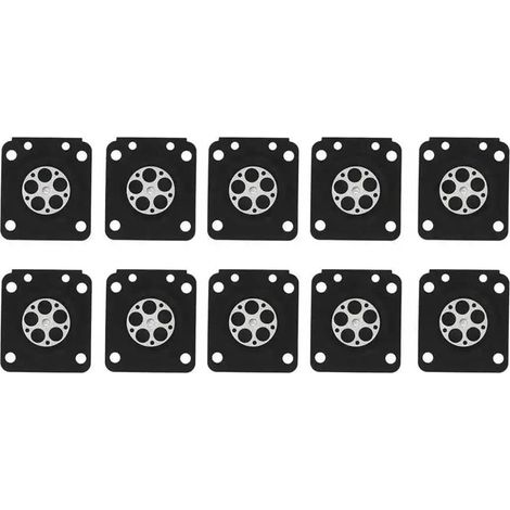 Juego de 10 juntas de diafragma para carburador, accesorios para motosierra ZAMA180 (1/5)