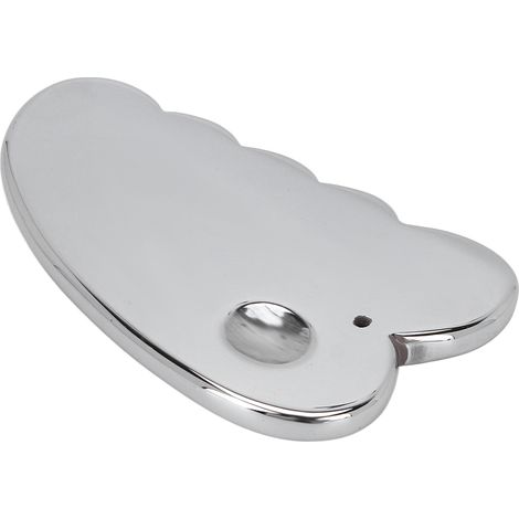 Plaque Gua Sha en Pierre de Jade pour Massage Facial et Détente - Améliore la Circulation (1/5)