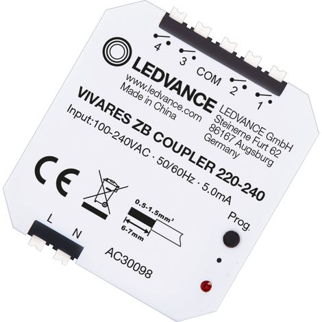 LEDVANCE VIVARES Tasterkoppler ZB COUPLER (1/2)