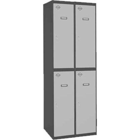 Taquilla 1800x600x500 SIMONLOCKER PROFESIONAL TANDEM 2/4 300 (600) AN/GR marca SIMONRACK