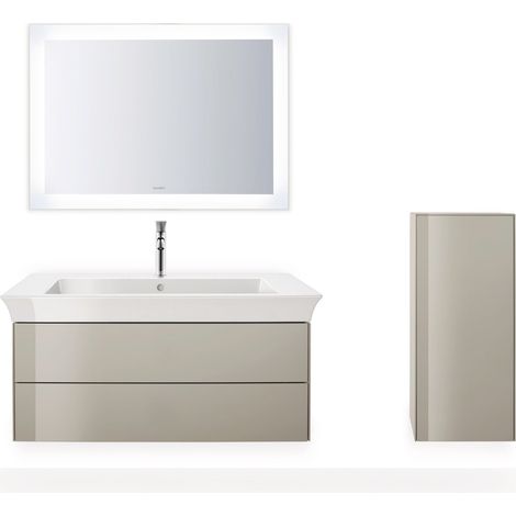 Duravit White Tulip Halbhochschrank, Breite 400 x Tiefe 240mm, 1