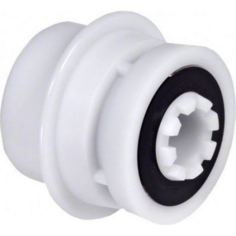 Roulement de rouleau pour robot de piscine Aquavac RCX26005S – Plastique dur – Blanc – Accessoire compatible avec Hayward
