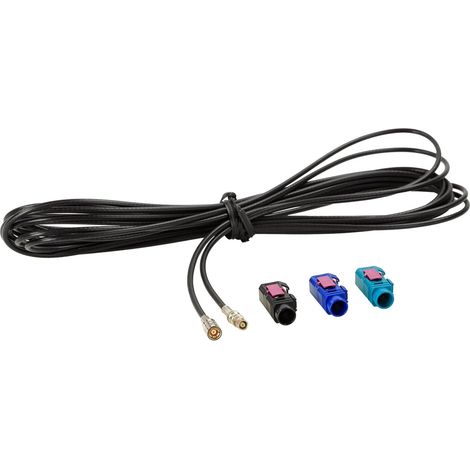 Cable Antenne Fakra A-C-Z male vers SMB femelle 5m