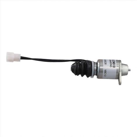 Électrovanne de coupure de carburant 12 V SA-4786-12 1510SP-12ETS compatible avec les moteurs Yanmar (1/5)