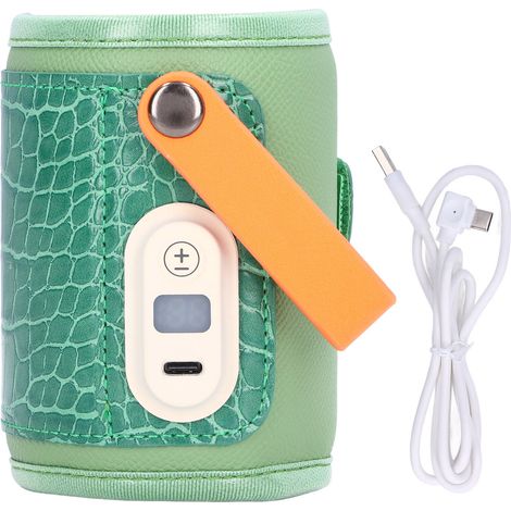Chauffe-biberon portable avec écran de température, 5 niveaux réglables, sac isotherme pour biberon Pigeon 160ml. (1/5)