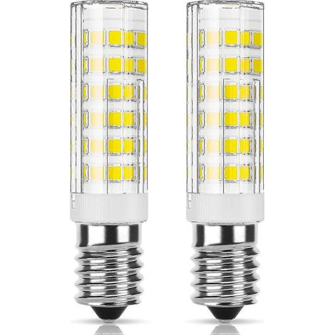 Ampoule LED E14 5 W avec réflecteur, équivalent halogène 50 W, 500 lm, blanc froid 6000 K, culot à vis Edison, non dimmable, lot de 2. (1/5)