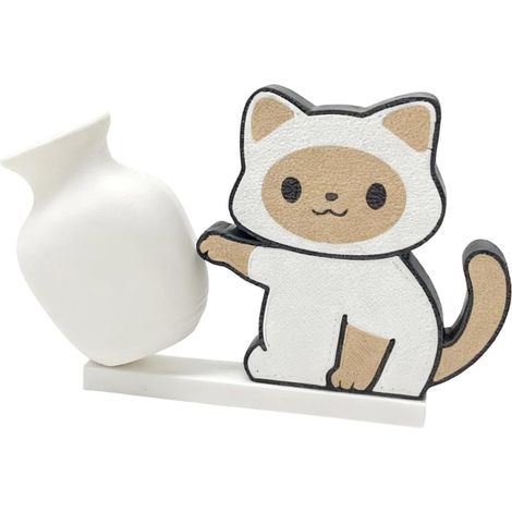 Aimants frigo Mignons avec Chat en Acrylique 2D Dessin Animé À Aimants Réfrigérateur Pot De Pour Tableau Blanc Casier Portes Étagère Cuisine Maison (1/5)