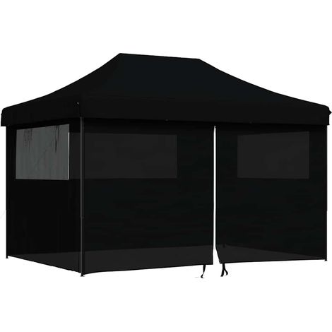 Maison Exclusive - Partyzelt Faltbar Pop-Up mit 4 Seitenteilen Sc