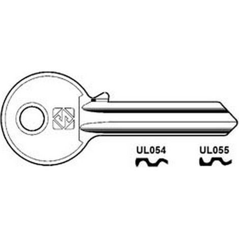 20PZ CHIAVI PER CILINDRI UNIVERSAL 6 SPINE GRANDI - UL055 SX