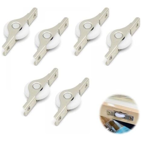 Mini roulettes en caoutchouc souple, petites roulettes pour meubles, mini roulettes fixes, roulettes fixes en plastique et en métal