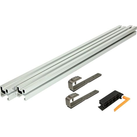 Set montage sur toit 4flex 10 tubes ardoise & toiture goudronnée