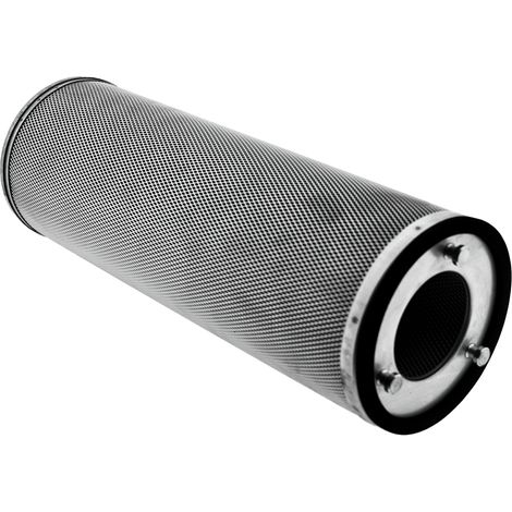 Filtre cylindrique à charbon actif AllSpares pour caissons de filtration des odeurs en restauration (Ø140x400mm) (1/5)