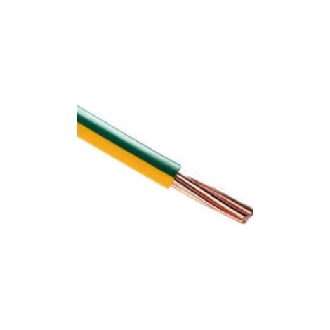 Fil électrique isolé rigide 25 mm² – Isolation PVC – Brins tressés – Pour installations électriques domestiques et industrielles – Cable Courant Fort (1/3)