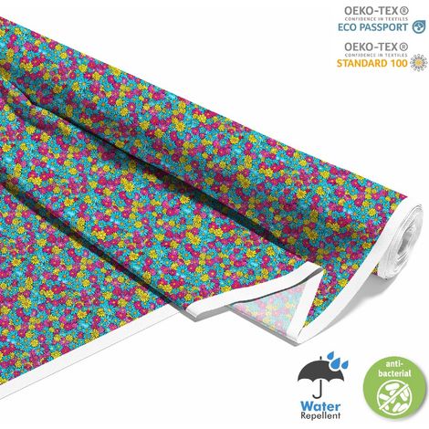 Outdoor dekostoffe oxford - Motiv Blumen I DX5350 (1/5)