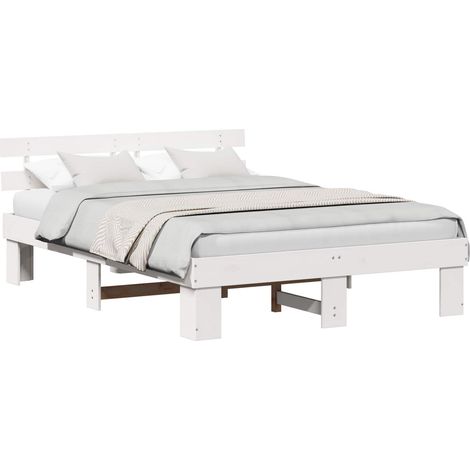 Maison Exclusive - Estructura de cama 150 x 200 cm Madera de pino