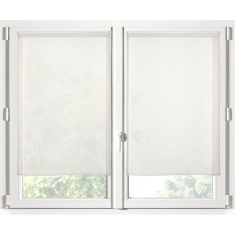 PAIRE DE BRISE BISE MONNADROIT ECRU 60X120 cm