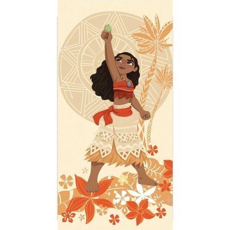 Serviette de plage - Vaiana Victorieuse - 70x140 cm (1/3)