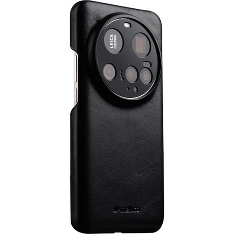 Melkco Hülle für Xiaomi 15 Ultra, Leder, schwarz (1/2)