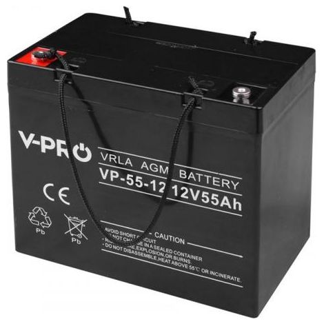 VOLT POLSKA AGM VPRO 12V 55Ah battery
