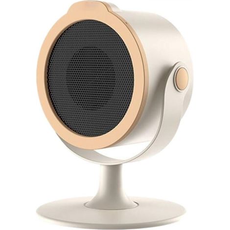 Desk heater, quiet and energy-efficient, 9.84-inch, small portable heater, fast and quiet heating, overheat protection (1/5)