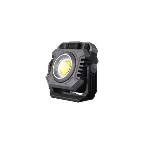 Lampe de travail magnétique COB pliable à 360° et rechargeable, lampe torche étanche, idéale pour le camping, la pêche, la réparation automobile, la randonnée, l'éclairage de garage et de chantier. (1/5)