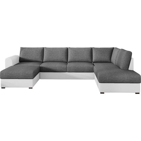 Canapé d'angle Comfivo Flumen, Soft 017 + Lux 06, Disponible, 305x188x85cm, 0
