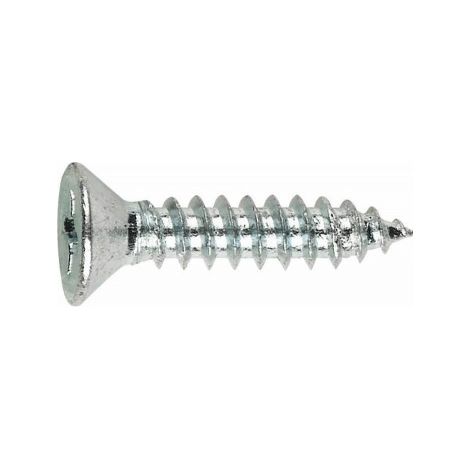 (3,5X25) TORNILLO ROSCA CHAPA CON CABEZA AVELLANADA Y HUELLA PH CINCADO. HUELLA PH(UND) - INDEX