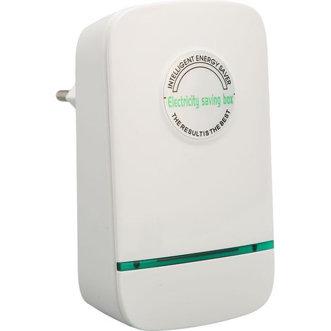 Économiseur d'énergie, boîtier d'économie d'électricité haute efficacité pour maisons, bureaux et petites usines. Prise UE 90-240 V CA. (1/4)
