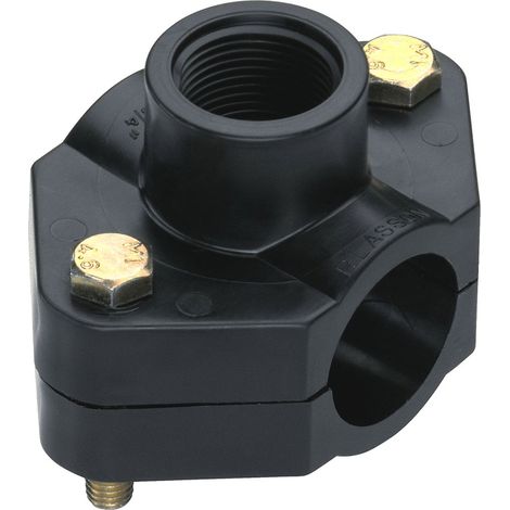 2 colliers de prise en charge Ø50mm pour sonde ph d'injection