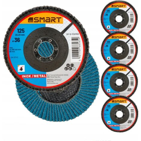 Disco de amolar smart sm-19-125036s 125 mm grano 36 (1/3)
