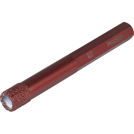 Marcrist PG750X Diamantbohrer Fliesenbohre Sechskantschaft Trockenbohrer ø 10 mm (1/2)