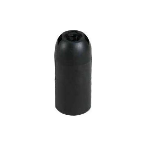 GSC 101530001 Einfache thermoplastische Lampenfassung E14 Schwarz