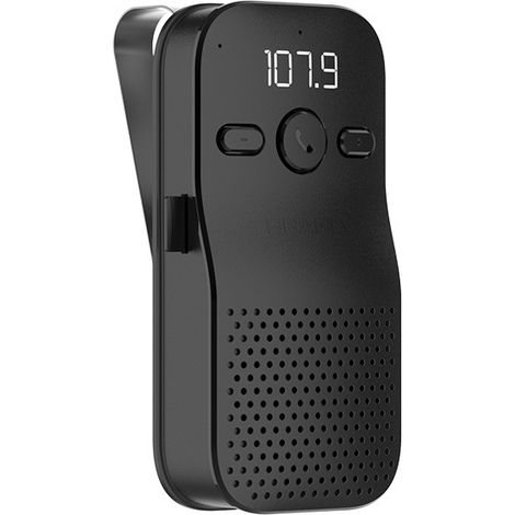 Nouveau pare-soleil de voiture C17 avec emplacement pour carte Bluetooth, double port, haut-parleur mains libres Bluetooth à volume élevé. (1/4)