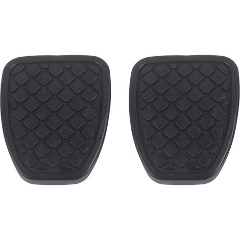 Une paire de tampons en caoutchouc de pédale d'embrayage de frein pour Subaru Forester IMPREZA Legacy Outback WRX (1/5)