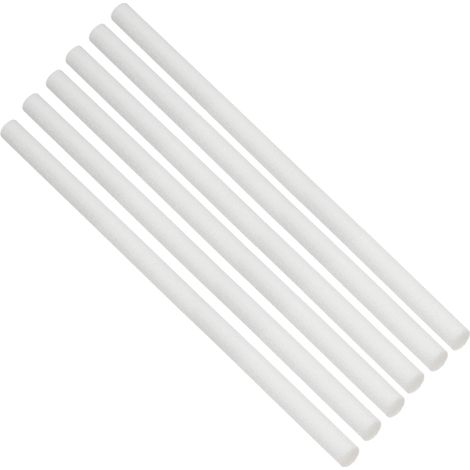 Paquete de 6 varillas de filtro de algodón de repuesto para humidificadores USB portátiles, con núcleo de mecha de algodón de 10 mm. (1/5)