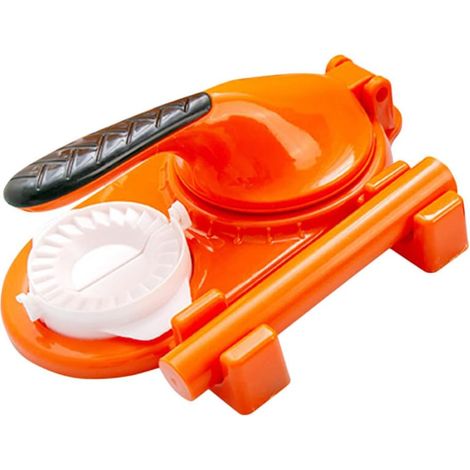 Teigtaschenmaschine, manuelle Tortillapresse, Teigtaschenbackmaschine, Teigtaschenpresse, Teigtaschenformpresse, Teigtaschenmaschine, Orangentarte-Maschine in Sekundenschnelle (Teigboden pressen + Tei (1/5)