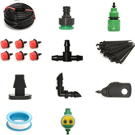 Système d'arrosage automatique avec goutteur pour l'irrigation des plantes (1/5)