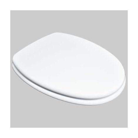 SEDILE MDF POLIESTERATO M124 BIANCO coprivaso copriwater SEBA