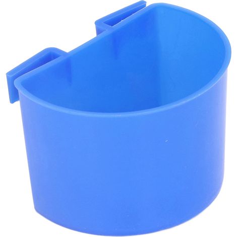 20-teiliges Vogelfutter- und Wassernapf-Set aus Kunststoff für Papageien, geeignet für Vogelkäfige, blau, 11 x 6 cm / 4,33 x 2,36 Zoll (1/5)