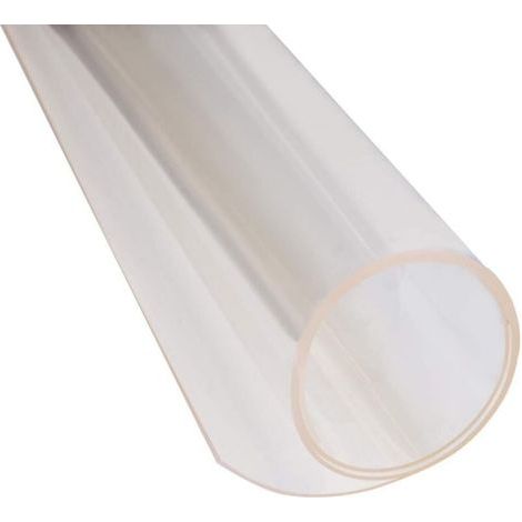 Schutzfolie für Tische - 2 mm dick/Abgeschrägte Kanten - Hergestellt in Deutschland - Transparent - Verschiedene Größen/Zuschnitt nach Maß erhältlich (Breite 90 cm x Länge: 150 cm) (1/2)