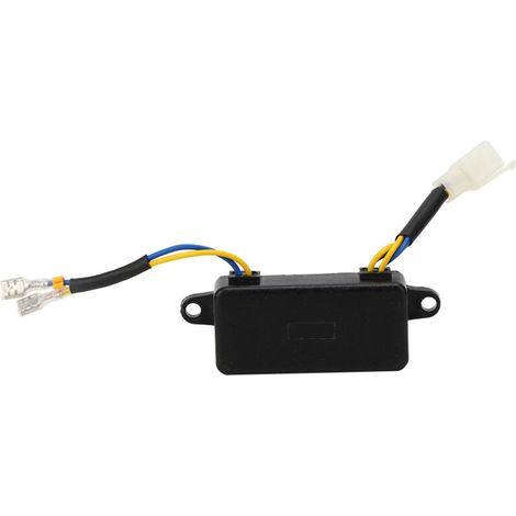 Jeffergarden Redresseur de tension AVR, régulateur universel pour générateur, stable 250 V, 220 µF, pour 1 à 3 kW (1/5)