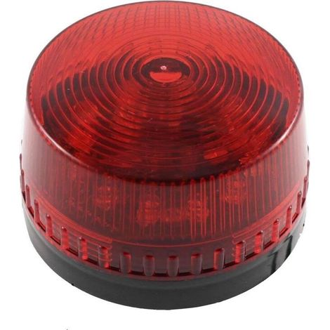 Industrielle LED-Blitzleuchte, 220 V Wechselstrom, Unfallsignal, rot (1/4)