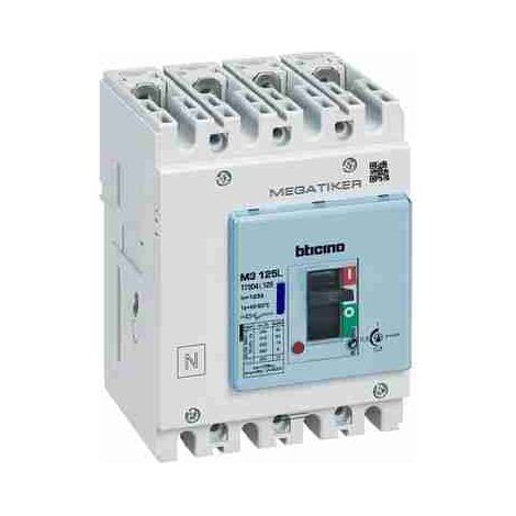 BTIT7304L80 M3 125L 4P Kompaktleistungsschalter - In = 80 A - Icu 100 kA